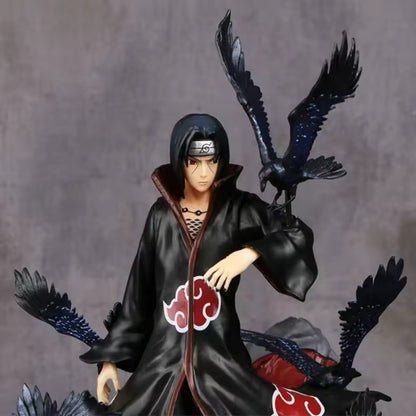 Action Figure Itachi Uchiha 28cm Manga Naruto Shippuden Statua Collezione Anime