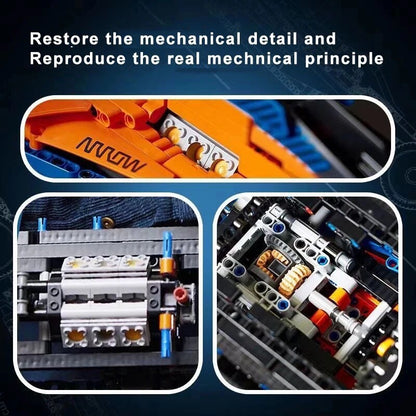 Formula 1 McLaren Da Costruire Mattoncini Technic 1432 Arancio E Blu Nuova New