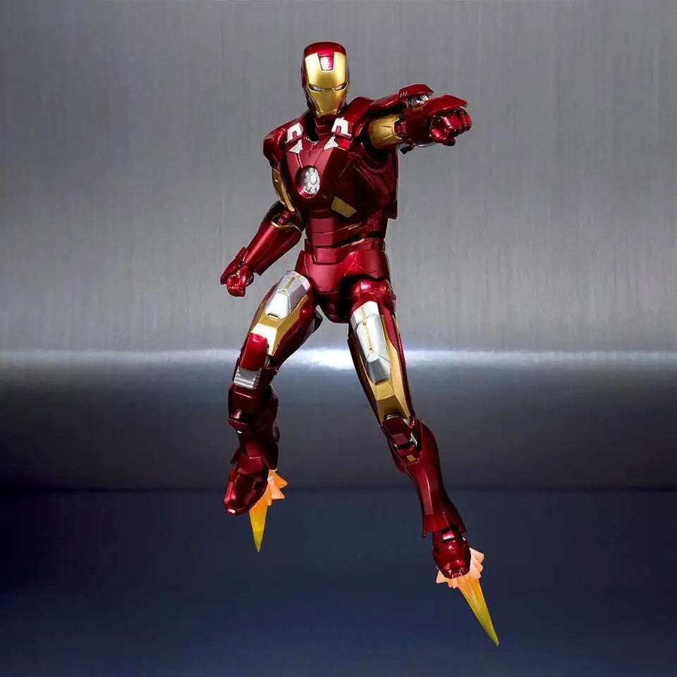 Action Figure Avengers Ironman Mk7 Nuova Statua Collezione Videogames Super Hero