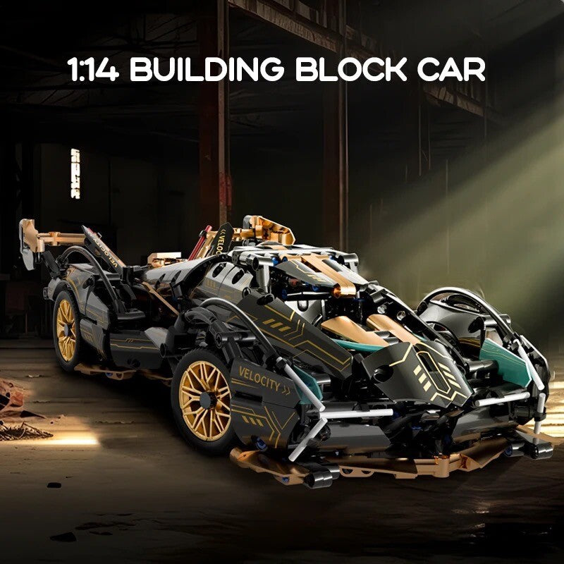 Lamborghini Concept Car Nuova Da Costruire Mattoncini Technic 1148 Pezzi New