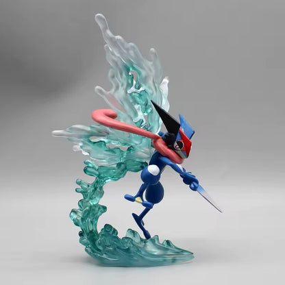 Action Figure Pokémon Greninja Evolution 15cm Statua Da Collezione Anime Manga