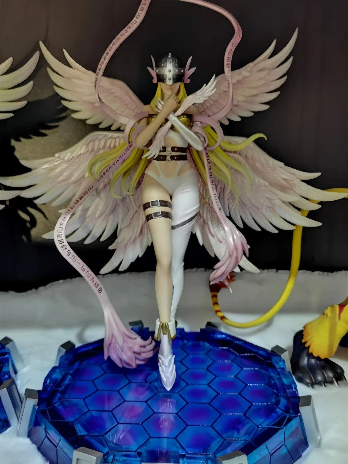 Action Figure Angewomon 28cm Digimon Adventure Statua Anime Manga Videogame New