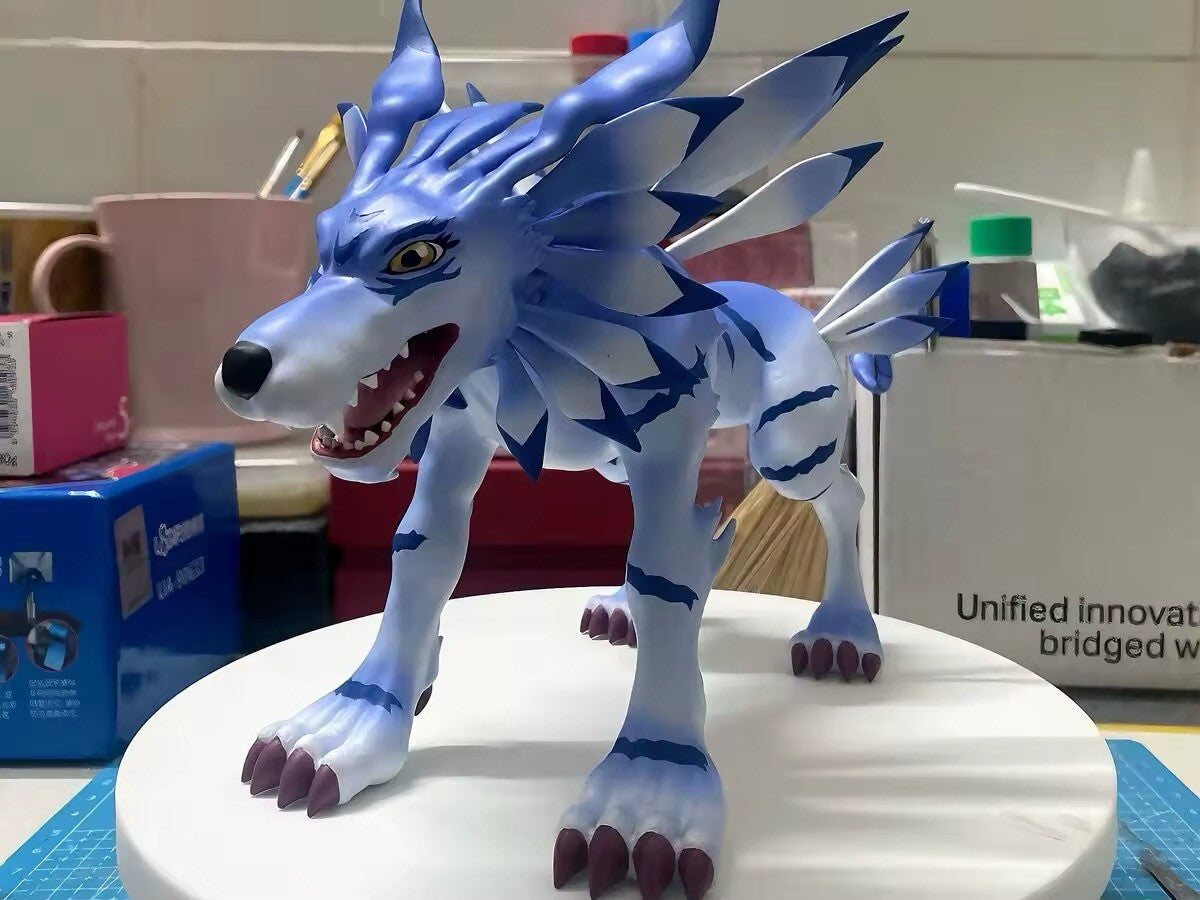 Action Figure Garurumon 11cm Digimon Adventure Statua Anime Manga Videogame New