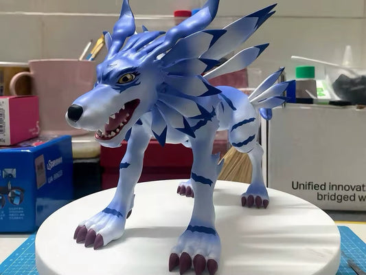 Action Figure Garurumon 11cm Digimon Adventure Statua Anime Manga Videogame New