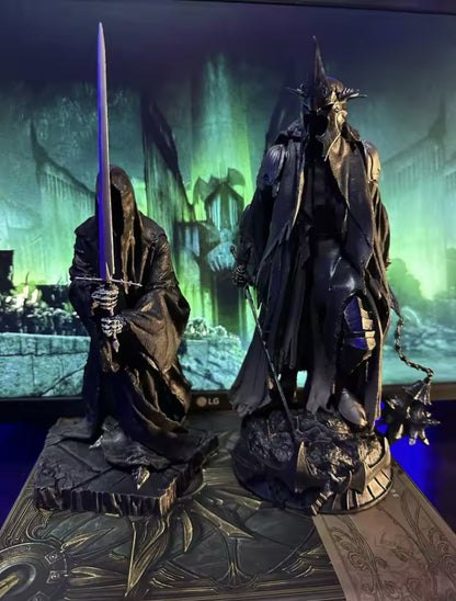 Action Figure Nazgul 25cm Stregone di Angmar Lord of the Rings Statua Collezione