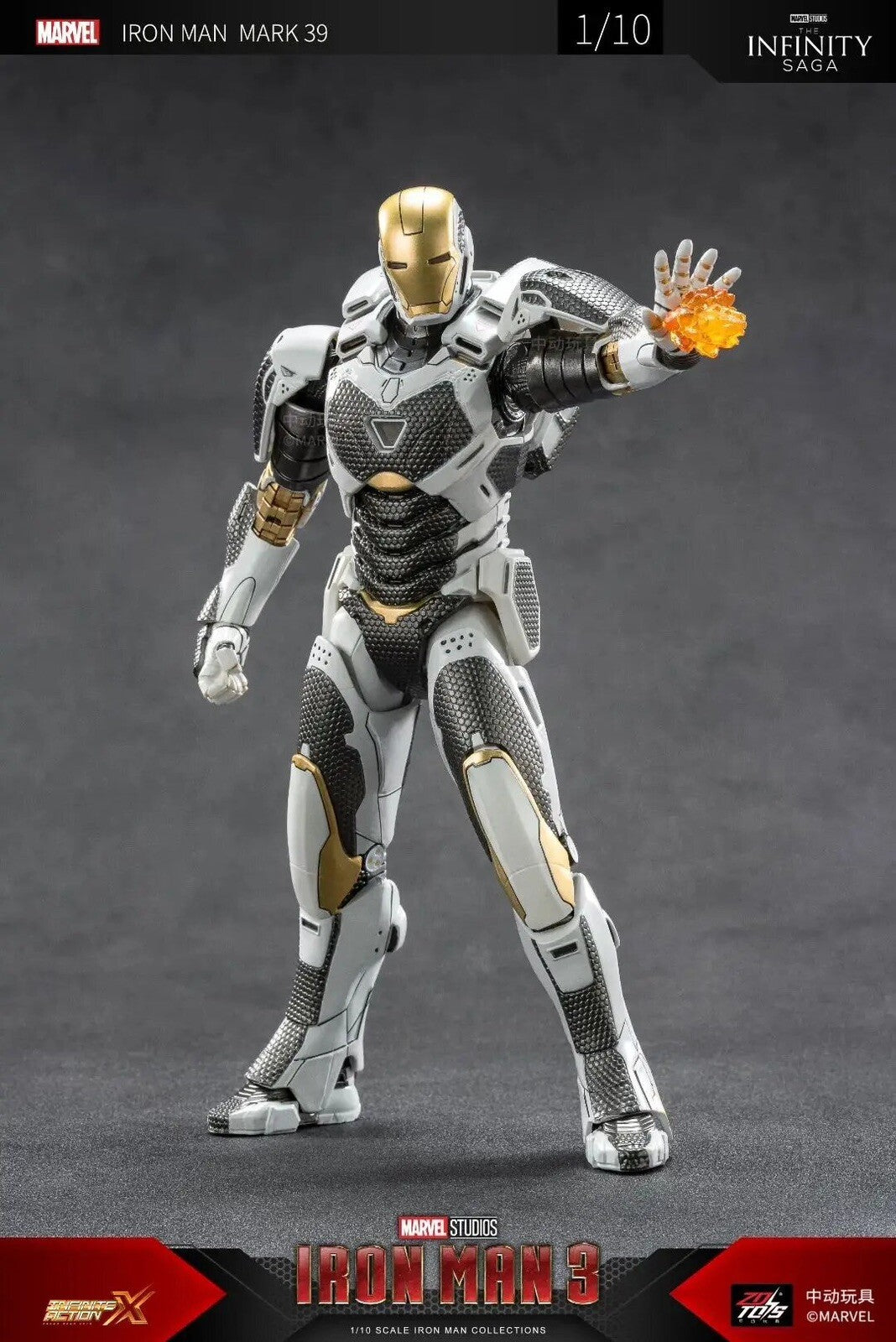 Action Figure Avengers Ironman Mk39 New Statua Collezione Videogames Super Hero