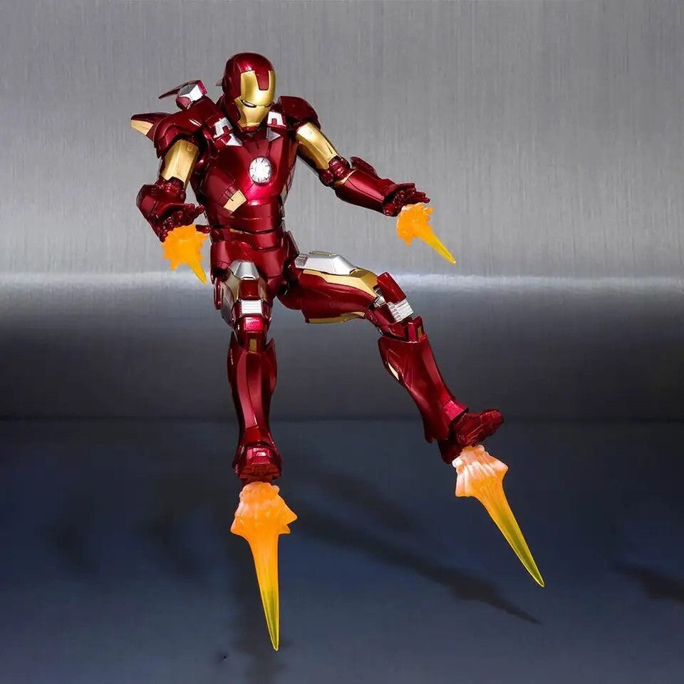 Action Figure Avengers Ironman Mk7 Nuova Statua Collezione Videogames Super Hero