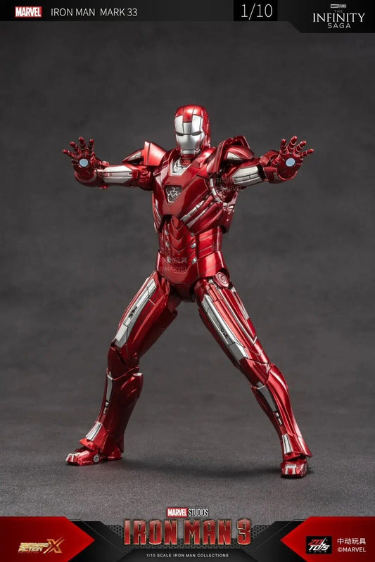Action Figure Avengers Ironman Mk33 New Statua Collezione Videogames Super Hero