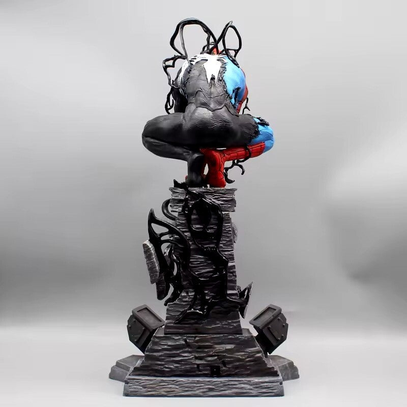 Action Figure Spiderman E Venom Videogame Marvel Avengers 38cm Simbionte New