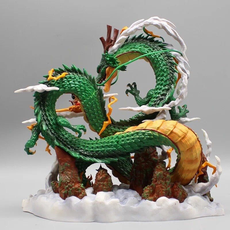 Action Figure Statua Dragon Ball Z Drago Shenron 22cm Statua Da Collezione Anime