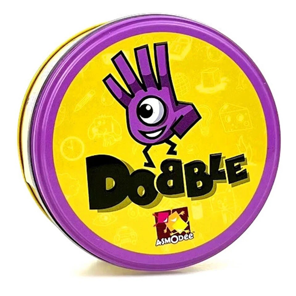 Dobble Classico Gioco da Tavolo per tutta la Famiglia 5 Minigames Confezione New