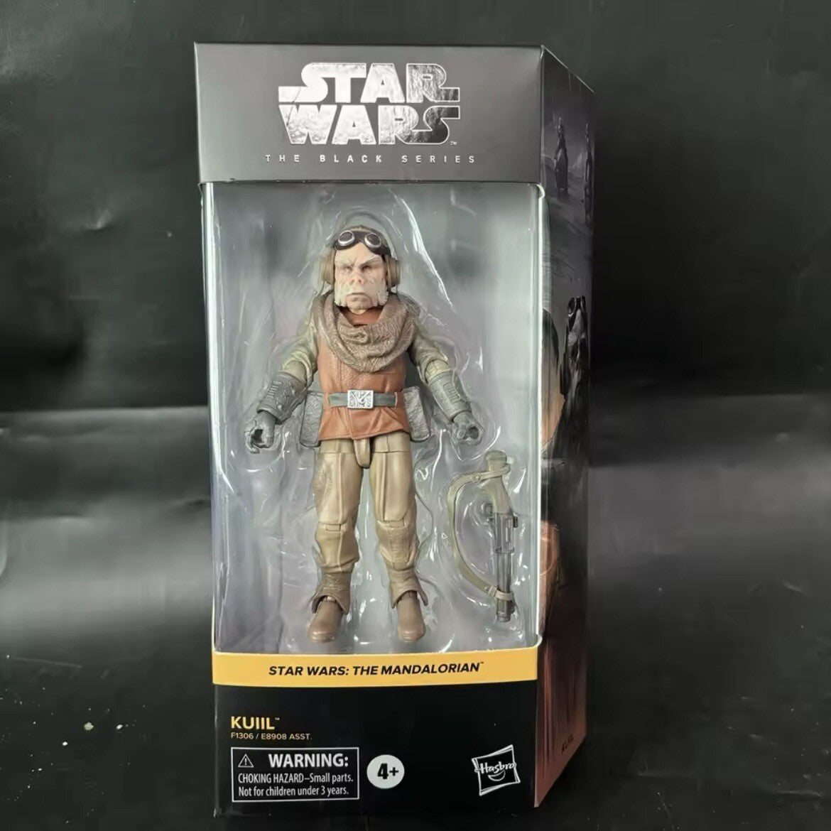 Action Figure Star Wars - The Black Series The Mandalorian Kuiil Jabim 15 cm New