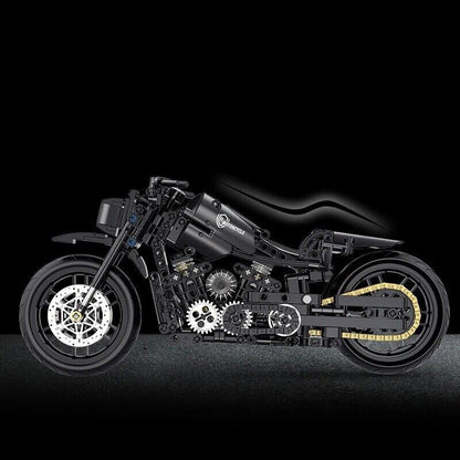 Moto Da Costruite Mattoncini Technic Harley Davidson Scala 1:8 586 Pezzi Nuova