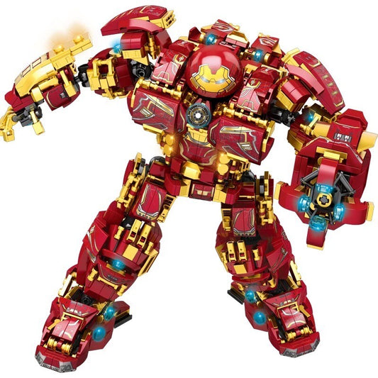 Hulk Buster Iron Man Nuovo Da Costruire Mattoncini 1450 Pezzi Avenger Eroi Brics