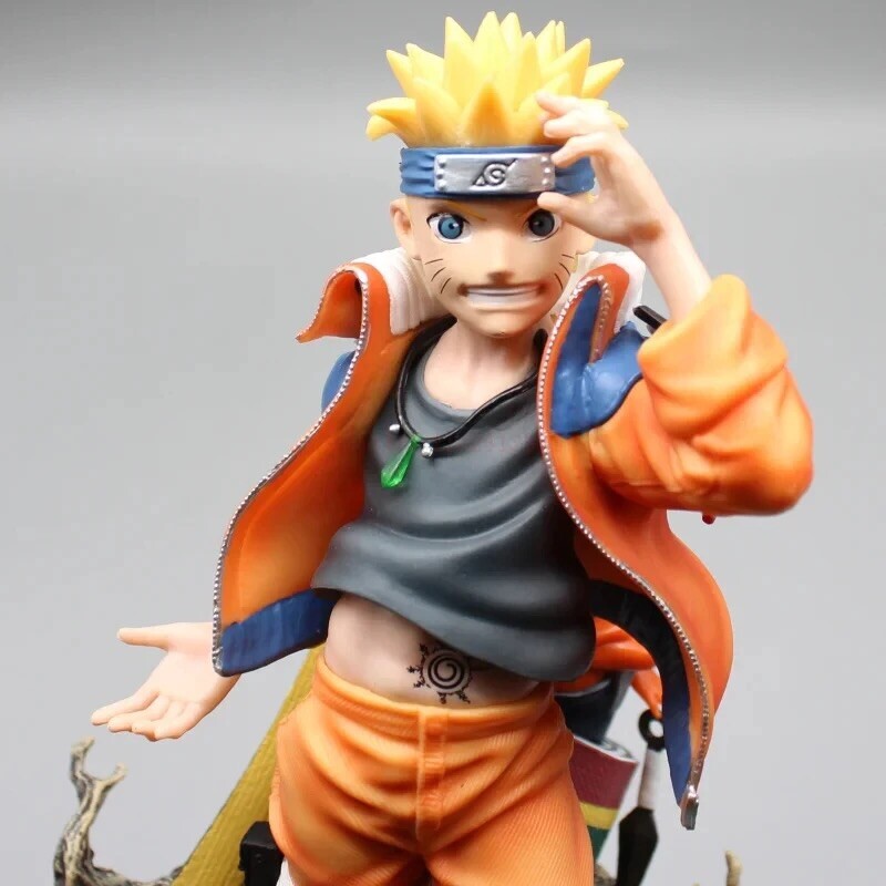Action Figure Naruto Uzumaki Kurama Ninja Scala 1:6 Da Collezione Anime Manga