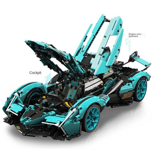 Lamborghini Tipo Concept Car Da Costruire Mattoncini Technic 1148 Pezzi Nuova