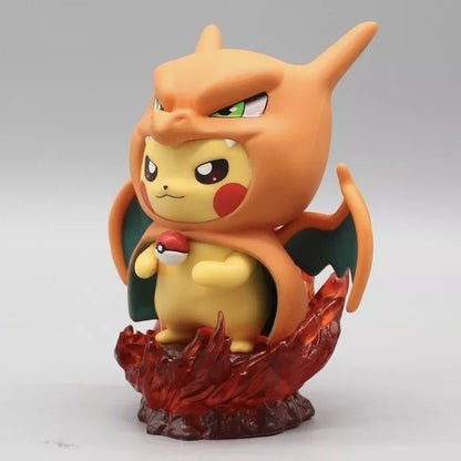 Action Figure Pokemon Statua Da Collezione 12cm Pikachu Charizard Nuova Gameboy