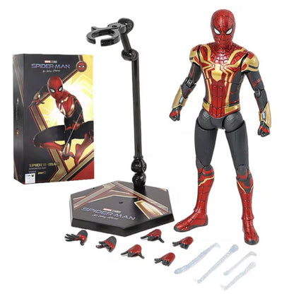 Action Figure Iron Spiderman Statua Da Collezione Videogame Anime Manga New