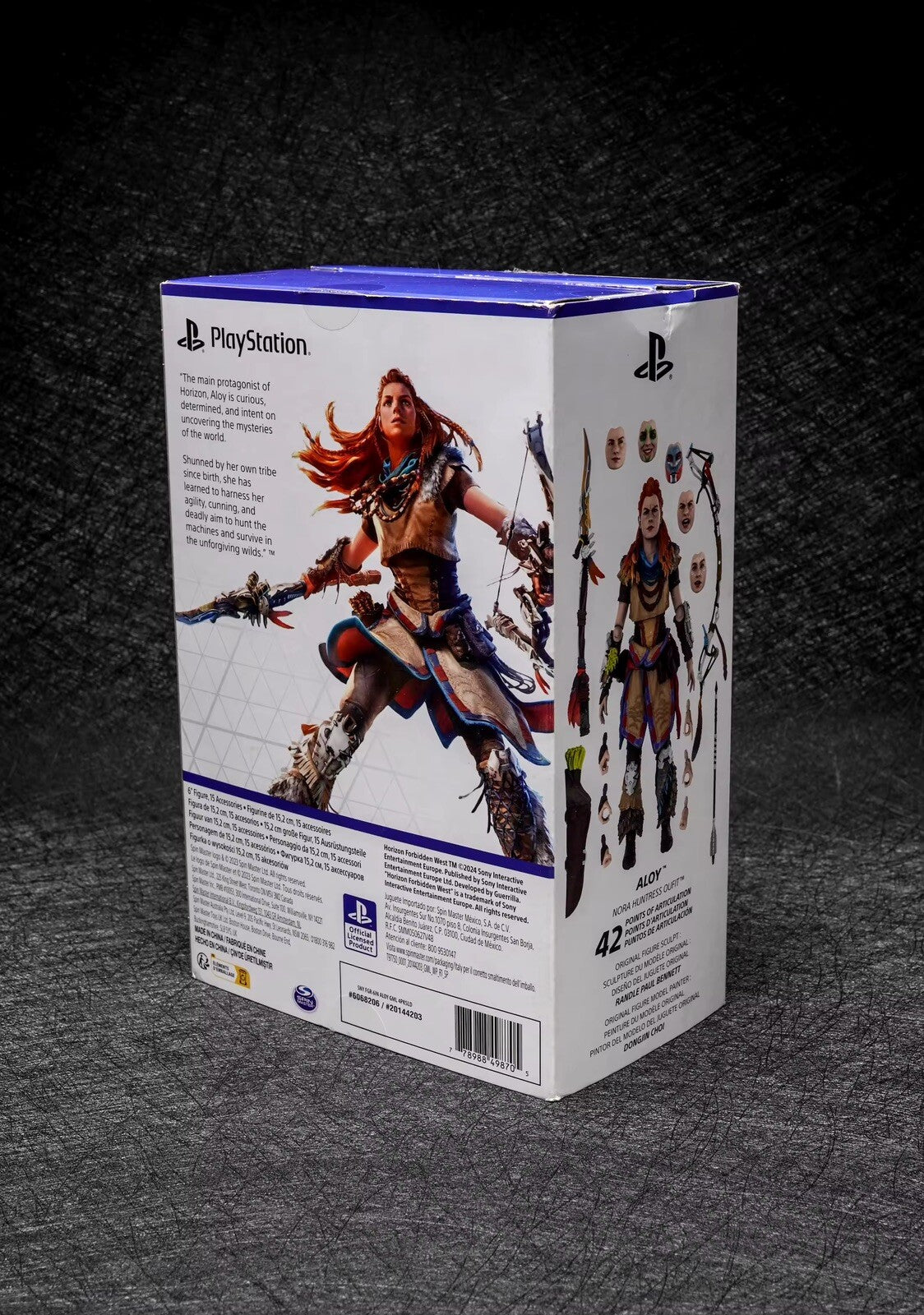 Action Figure Aloy Horizon Forbidden West 16Cm Collezione Gioco Game Playstation