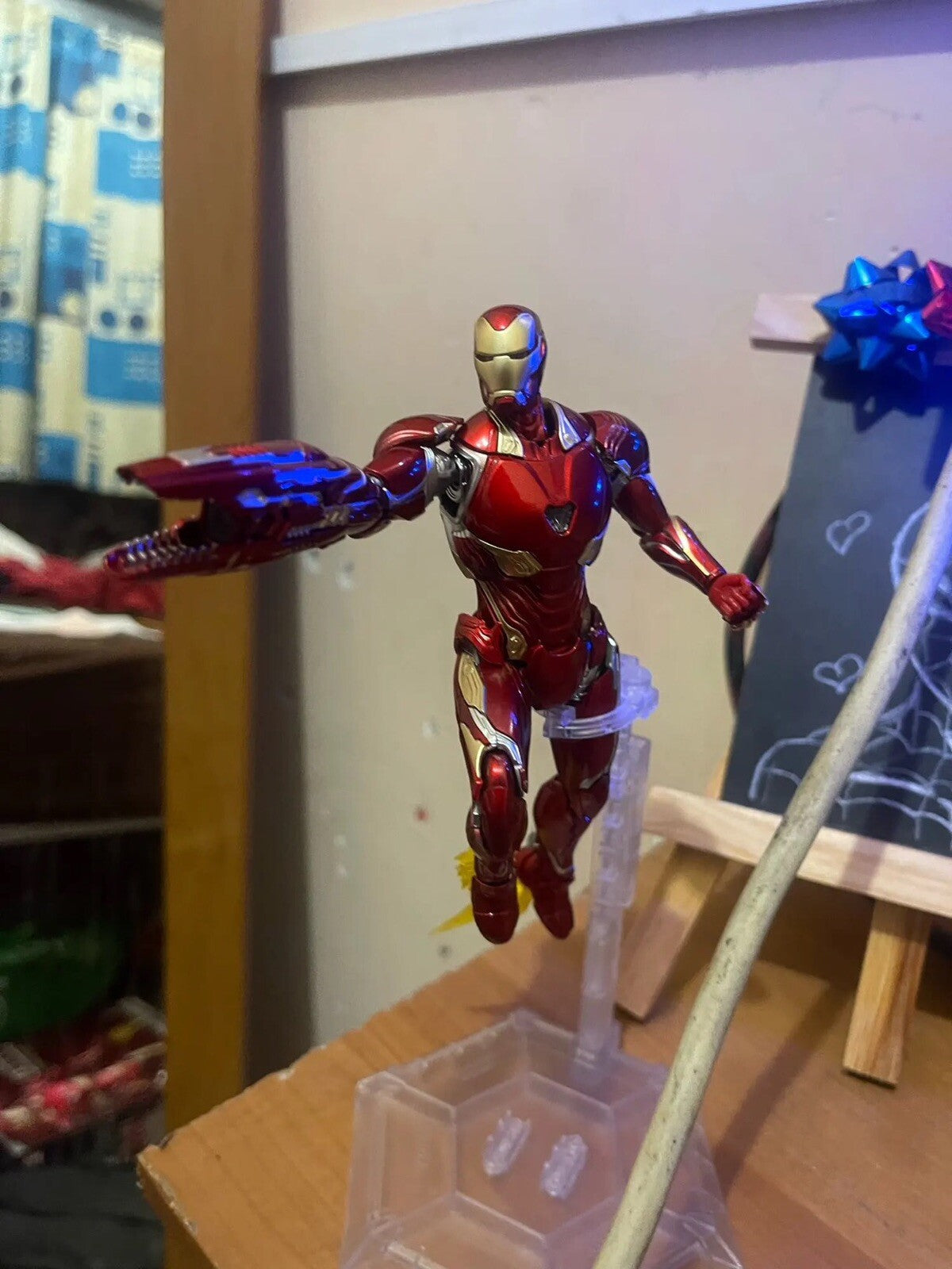 Modelkit Iron Man Mark 50 L Avengers Infinity War Action Figure Da Collezione