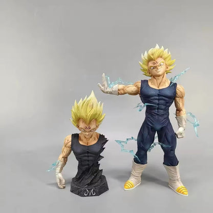 Action Figure Majin Vegeta Sayan Dragon Ball Z Kakarot 26cm Statua Da Collezione