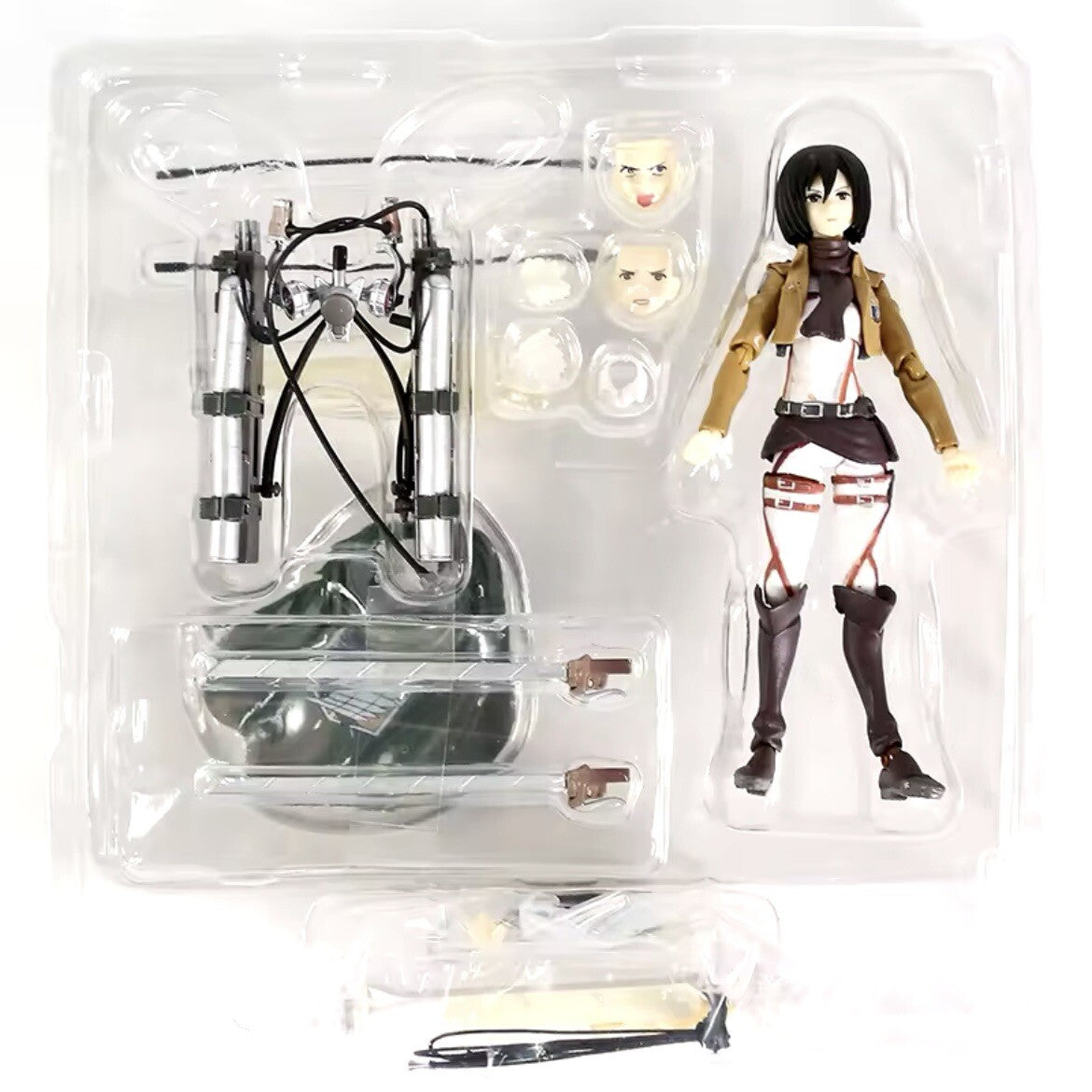 Action Figure Mikasa Ackerman 15cm Figma 203 Attack on Titan Anime Manga New