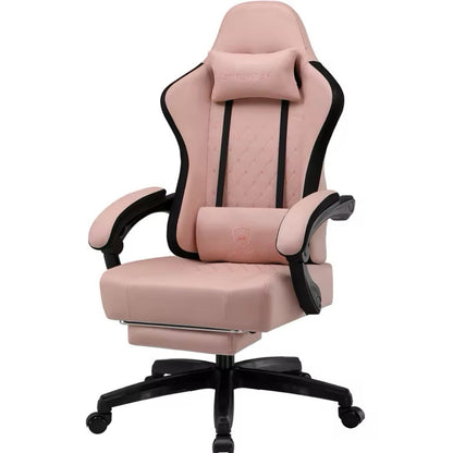 Sedia da Gaming Work Ufficio Ergonomica Reclinabile Poggiapiedi Gamer PC Console