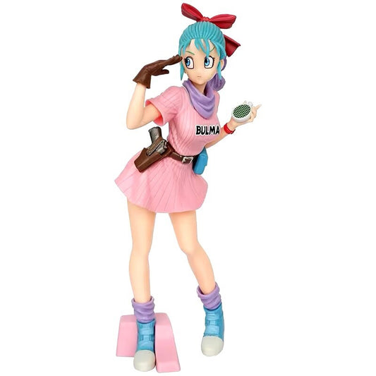 Action Figure Bulma 25cm Dragon Ball Z Goku Statua Da Collezione New Dettagliata