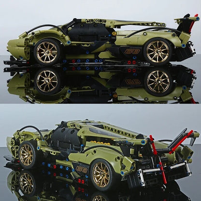 Lamborghini Vision Nuova Macchina Da Costruire Mattoncini Technic 1039 Pezzi New