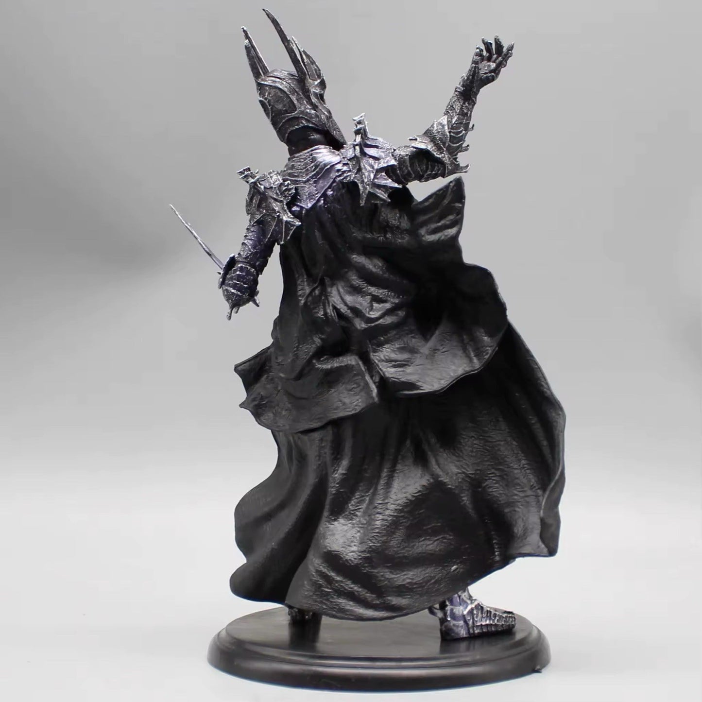 Action Figure Sauron 20cm Stregone Lord of the Rings Statua Collezione Videogame