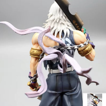 Action Figure Tengen Uzui Manga Demon Slayer 32cm new Statua Da Collezione Anime