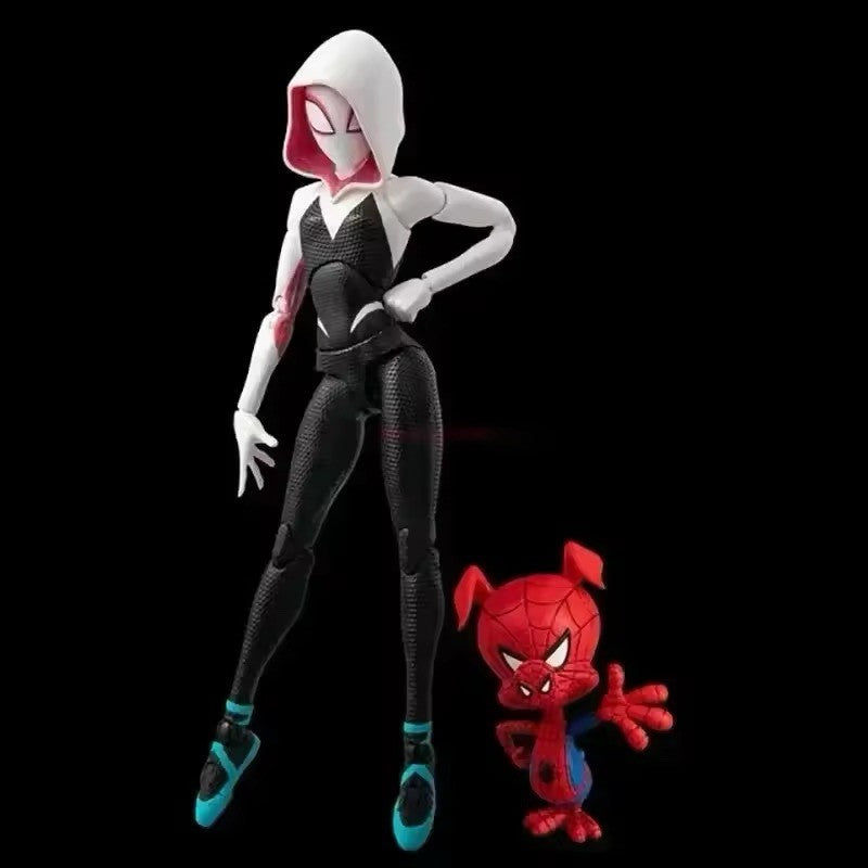 Action Figure Spider Gwen Stacy Collection Marvel Spider-Verse Anime Videogame