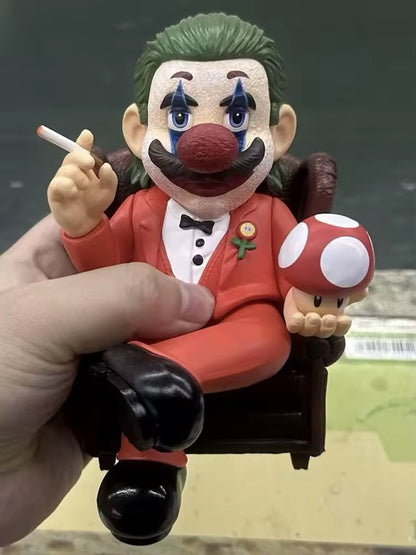 Action Figure Super Mario Bros Joker Nintendo 16cm Statua Collezione Videogame
