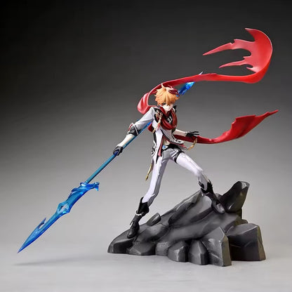 Action Figure Tartaglia Genshin Impact Anime 35cm Da Collezione Game Console New