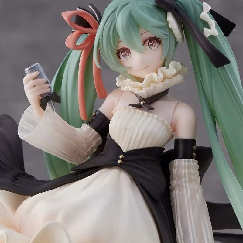 Action Figure Maid Vocaloid Hatsune Miku 21cm Statua Da Collezione Kawaii New