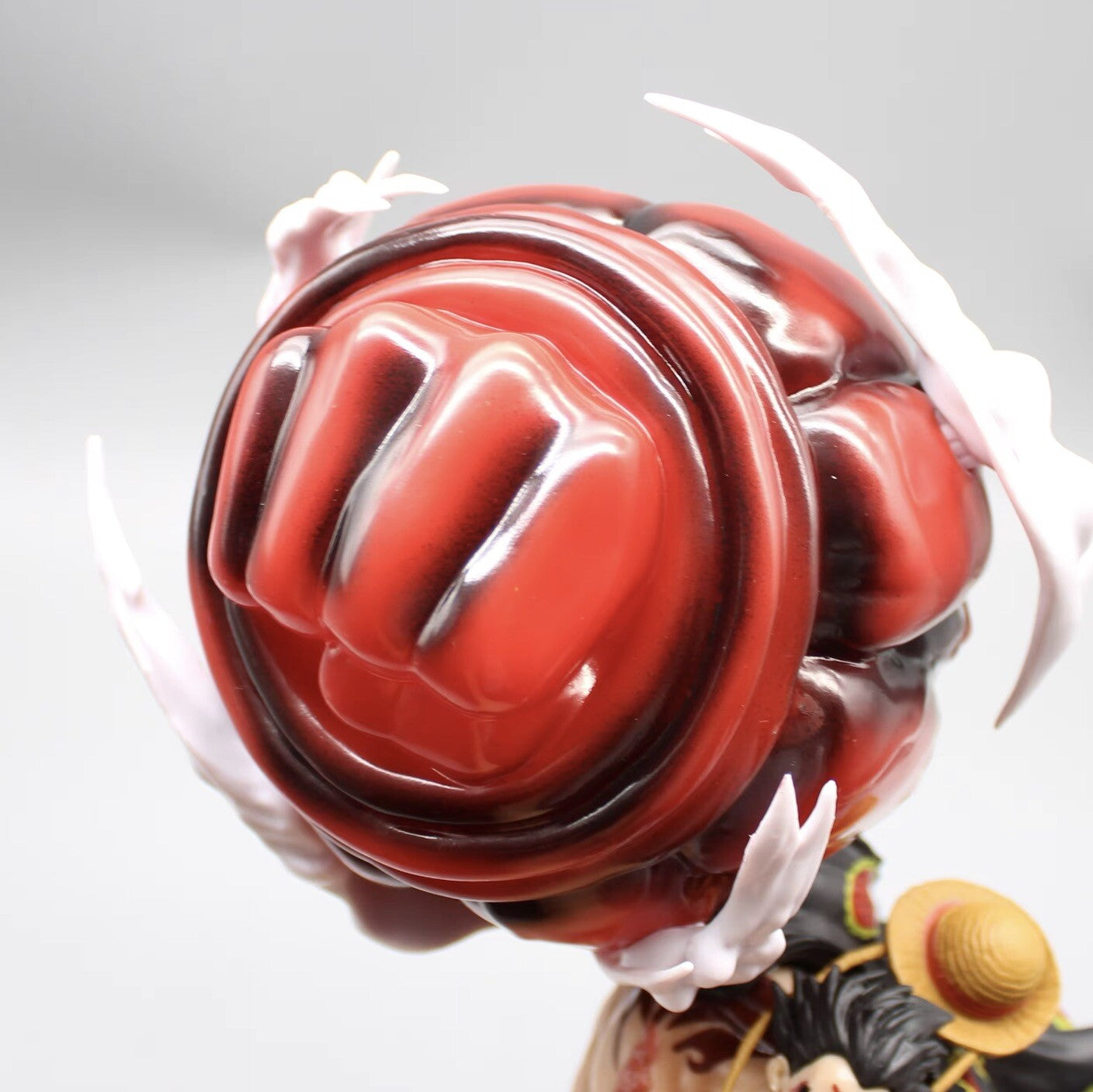 Action Figure Rubber One Piece Luffy 31cm Statua Monkey D. Rufy Gear 4 Nuovo