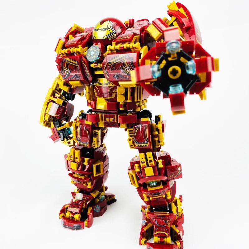 Hulk Buster Iron Man Nuovo Da Costruire Mattoncini 1450 Pezzi Avenger Eroi Brics