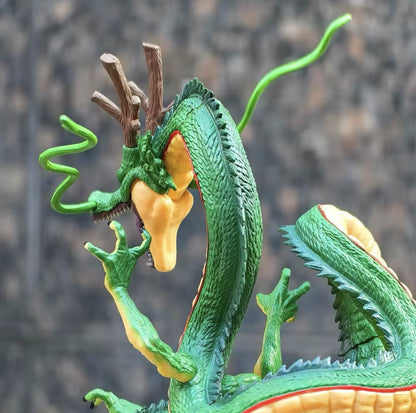 DragonBall Z Drago Shenron e Son Goku Statua Action Figure Anime Collezione 21cm