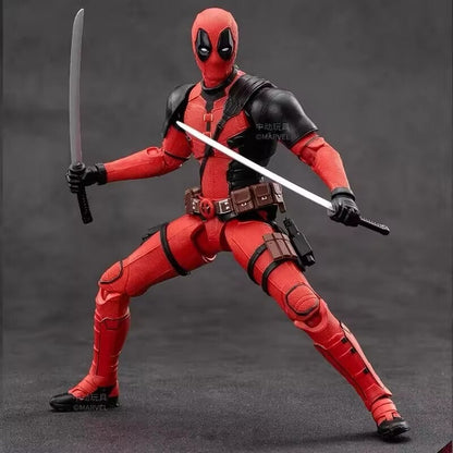 Deadpool Action Figure 18cm Marvel Film Deadpool & Wolverine Logan Scala 1:10