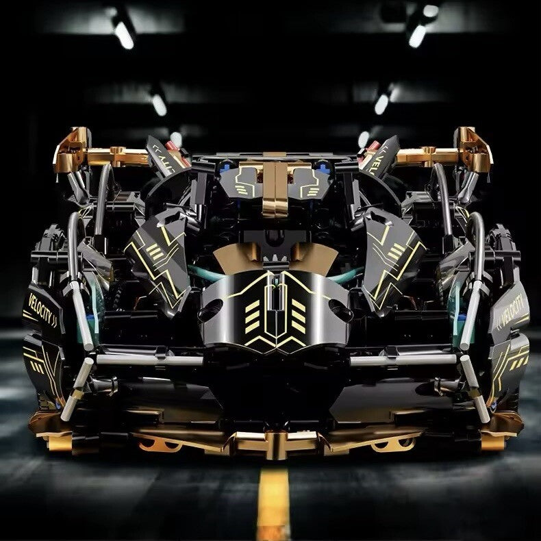 Lamborghini Tipo Concept Car Da Costruire Mattoncini Technic 1148 Pezzi 36cm New
