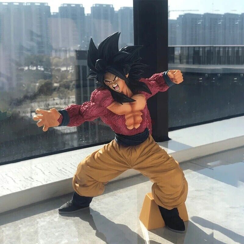 Action Figure Dragon Ball Z Goku Super Saiyan 4 26cm Statua Da Collezione Anime