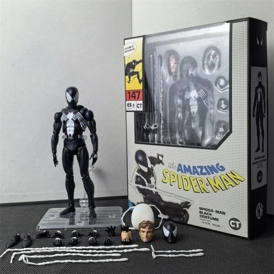 Action Figure Spiderman E Venom Videogame Marvel Avengers 17cm Simbionte New