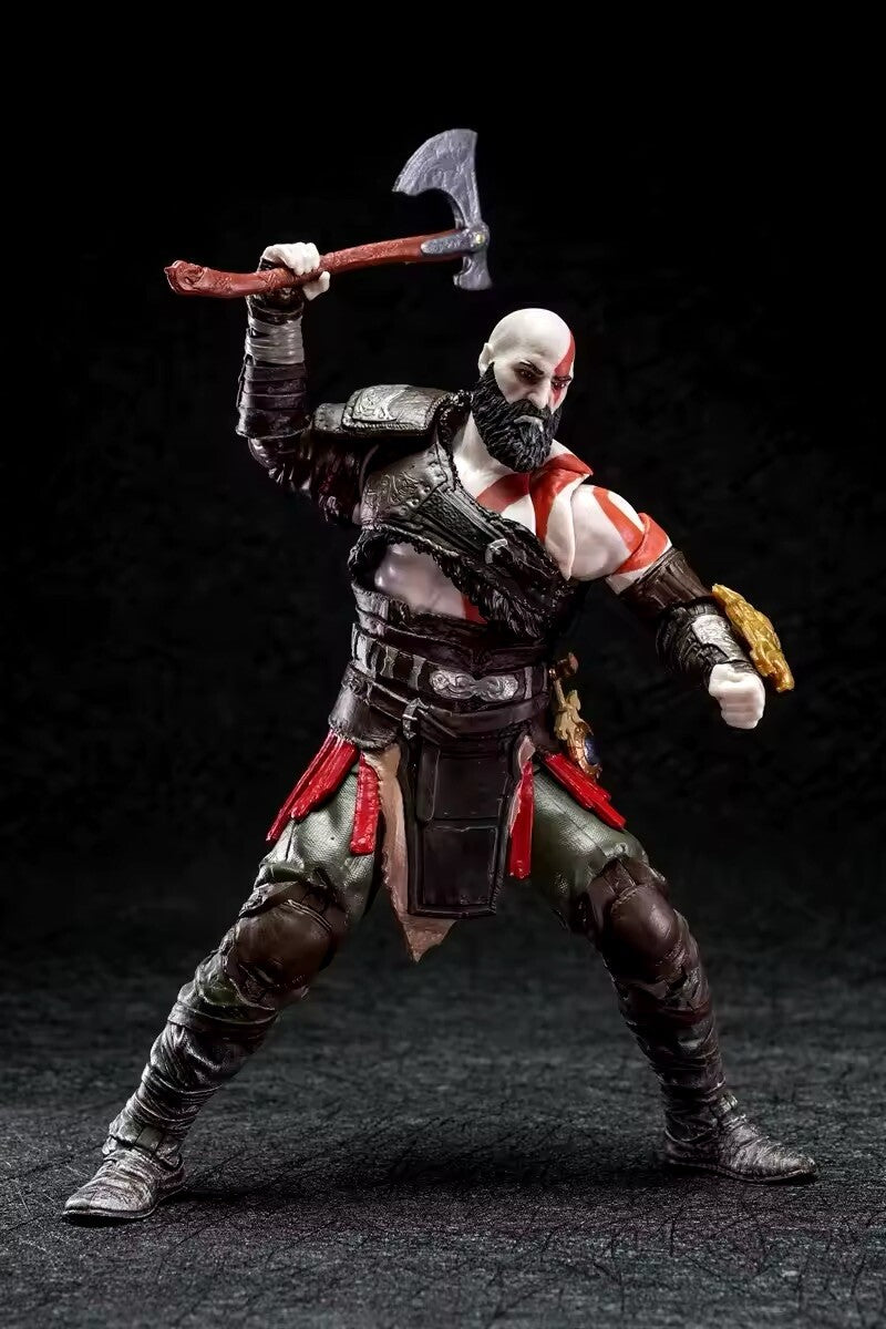 Action Figure Kratos God Of War Ragnarok 17cm Sony Videogame Playstation New