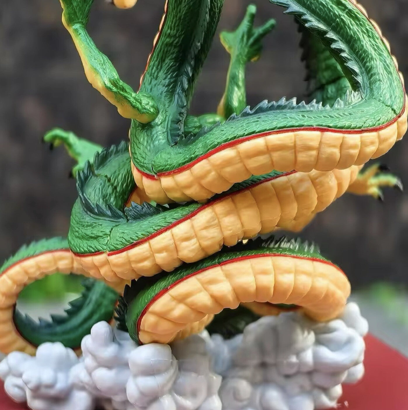 DragonBall Z Drago Shenron e Son Goku Statua Action Figure Anime Collezione 21cm