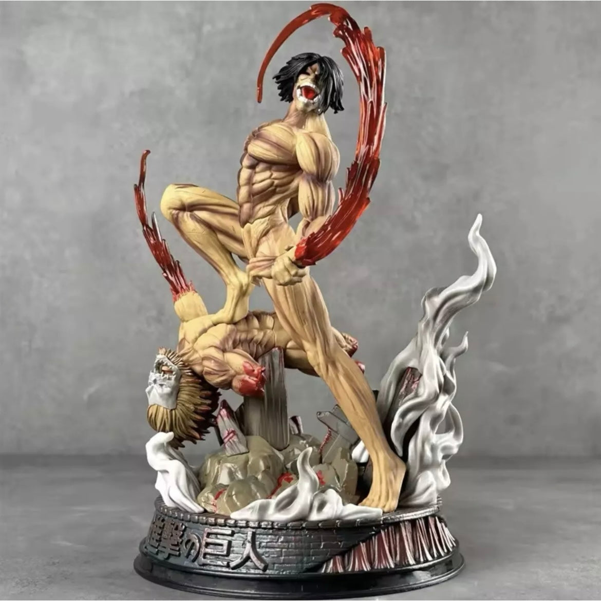 Action Figure Eren Yeager Titan 29cm | Attack on Titan - Statua da Collezione - Nerd Lab