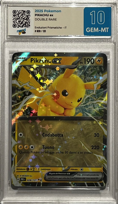 Pikachu ex - Nerd Lab