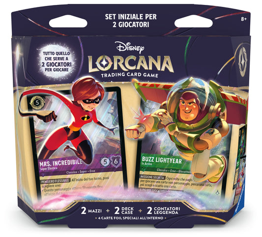 Disney Lorcana - 2 Player Starter Decks | Lande Sconosciute - ITA
