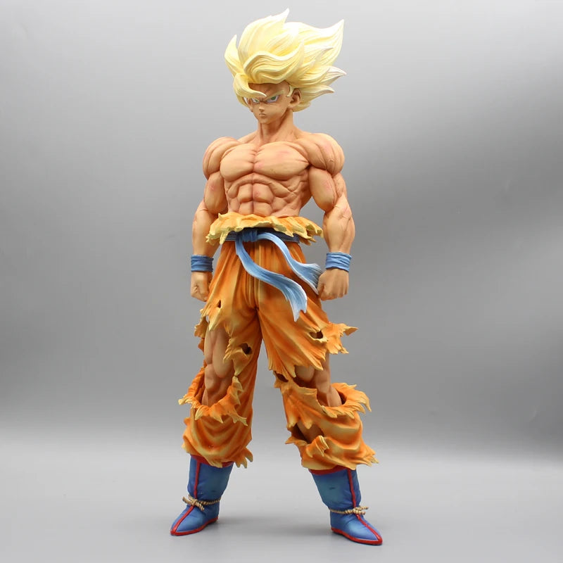 Action Figure Dragon Ball Z Goku Super Saiyan 2 44cm Statua Da Collezione Anime - Nerd Lab