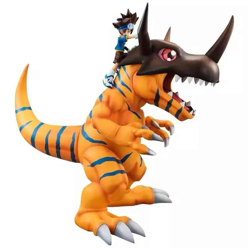 Statua Greymon 30cm – Digimon Classic da Collezione - Nerd Lab