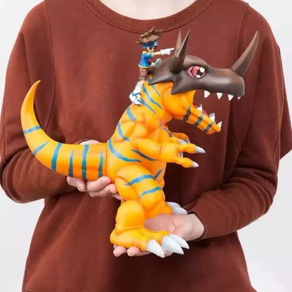 Statua Greymon 30cm – Digimon Classic da Collezione - Nerd Lab